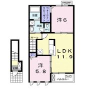 ジェルメZ・Bの間取り画像