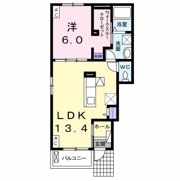 アビターレ ベッシェ K1の間取り画像