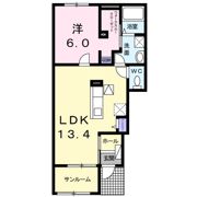 プルプァ・ドルフⅡの間取り画像