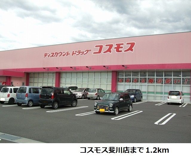 近くのコスモス斐川店まで1,200m（徒歩15分）