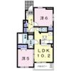 ブリーゼ東の間取り画像