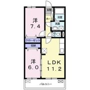 サンメゾンの間取り画像