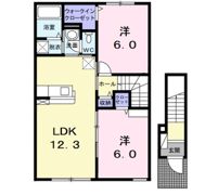 クレアの間取り画像