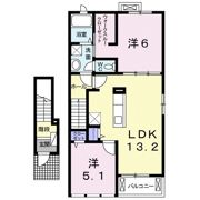 シュクル Ⅰの間取り画像