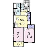 ALBA－CASAⅤの間取り画像