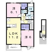 メゾン プラ・トロワⅡの間取り画像
