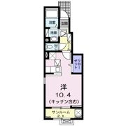 オリオン リヴィエール Lの間取り画像