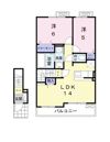 マルゴー Cの間取り画像