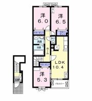 ブリーズアイ Aの間取り画像