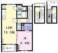 キャラ東海の間取り画像