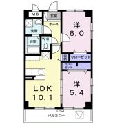 コンフォート ナゴムの間取り画像