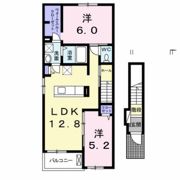 ヴィルドミール Bの間取り画像