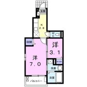 プラシード Ⅰの間取り画像