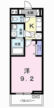 サンティールの間取り画像