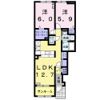 アルバーノ本今の間取り画像