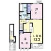 ヴィレッジ滝Ⅰの間取り画像