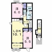 グラン フェリシア Ⅰの間取り画像