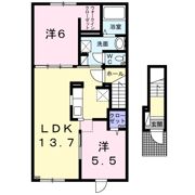 ラフレシールの間取り画像