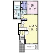 グラジオラス Ⅱの間取り画像