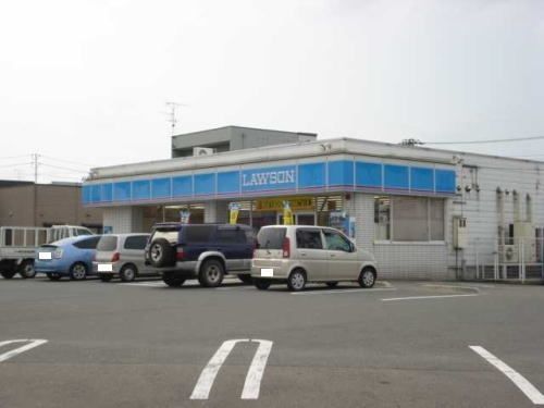 近くのローソン 福井石盛町店まで600m（徒歩8分）