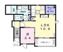 ブローテ KW（BroteKWの間取り画像