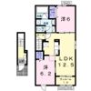 茜タニエールAの間取り画像