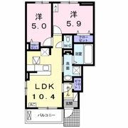 アベイル八剣 Ⅰの間取り画像