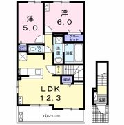 アベイル八剣 Ⅰの間取り画像