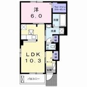 マーヴェラス Fの間取り画像