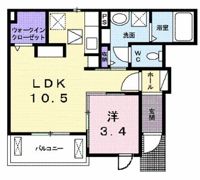 サニーパレスⅤの間取り画像