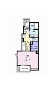 ジェンティーレ クワバラの間取り画像