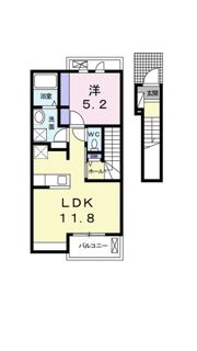 ジェンティーレ クワバラの間取り画像