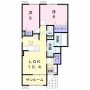 クレセントGの間取り画像