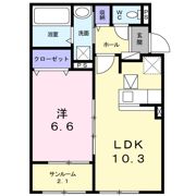 イースト・カーサCの間取り画像