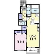 アソシエの間取り画像