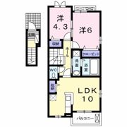 カルムⅠの間取り画像