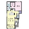 サンライズ 天王西の間取り画像