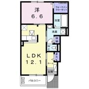 ハナミズキの間取り画像