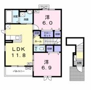 フルールデスポワールの間取り画像