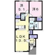 メゾンブローテⅤの間取り画像