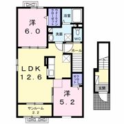 ラ．スタシオン アルファの間取り画像