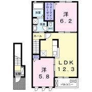 プリムラⅡの間取り画像