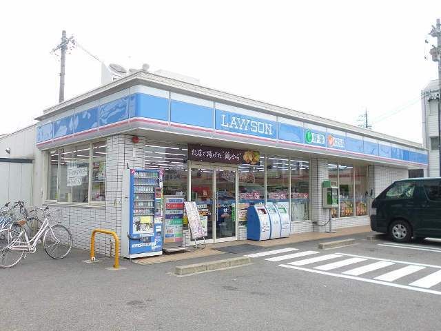 近くのローソン 小牧原駅前店まで500m(徒歩7分)