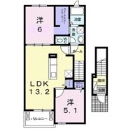 グレーシア光Ⅴの間取り画像