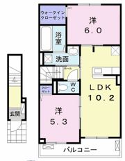 Etoile・K Aの間取り画像