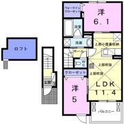 シェ モアⅠの間取り画像