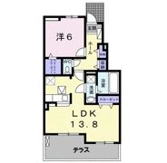 レジデンス アムズ プルメリアの間取り画像