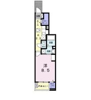 Villa 朱雀の間取り画像