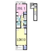 Villa 朱雀の間取り画像