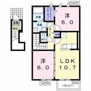 エクセルⅠの間取り画像